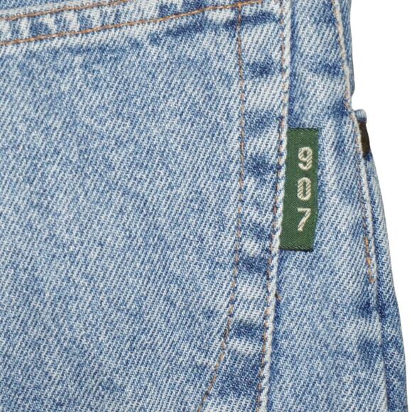 Vintage MASH 907 Made in Italy Jeans 30x26.5 High Rise Light Wash Straight Leg - Picture 6 of 12